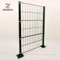 High Security Galvanized Powder Coated Double Wire Fence